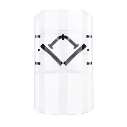 Ambidextrous Riot shield BR 400