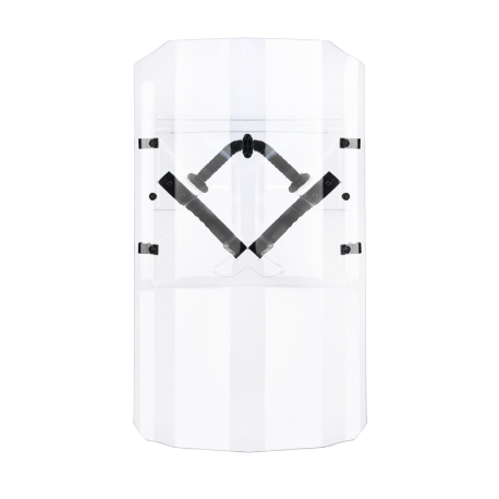 Ambidextrous Riot shield BR 400